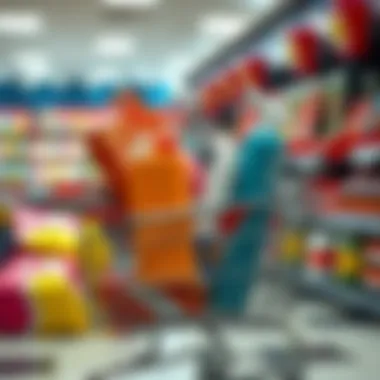 Discounted Items in Shopping Cart Shopping cart filled with discounted items at Ozdilek