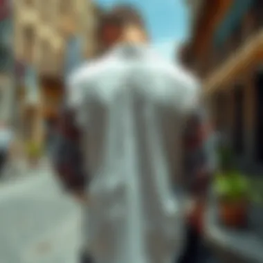 Accessorizing the Long Back Shirt Accessorized long back shirt with a modern twist