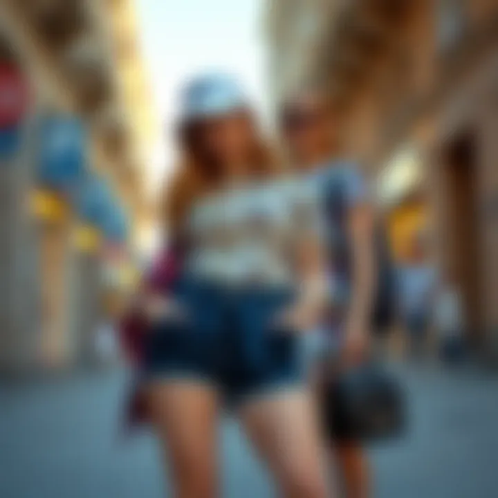 Creative Outfit Combinations with Shorts Combination of shorts with different outfits showcased