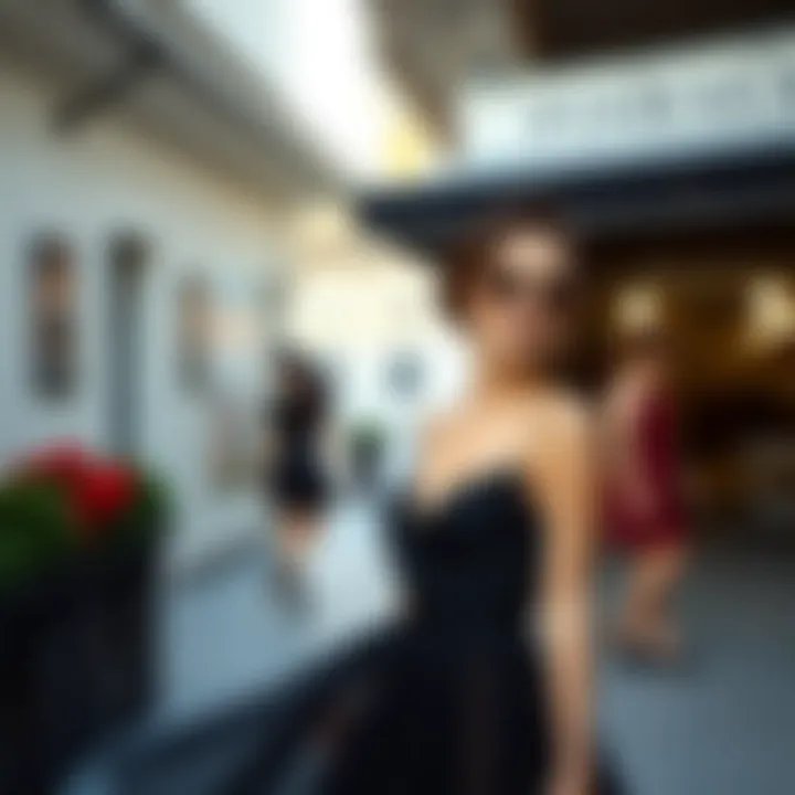 Achieving Color Harmony with Your Black Dress Color harmony with black dresses