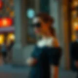 Elevate Your Look with Accessories Elegant black dress with stylish accessories