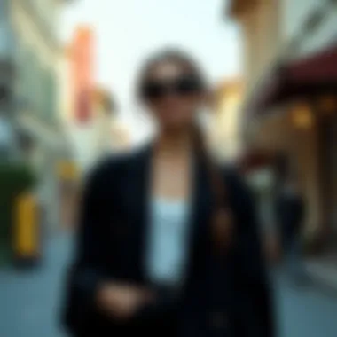 Chic Style with Black Linen Jacket Elegant black linen jacket styled with a chic outfit