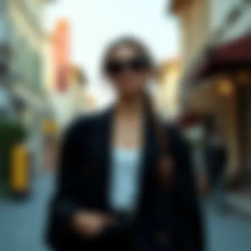 Chic Style with Black Linen Jacket Elegant black linen jacket styled with a chic outfit