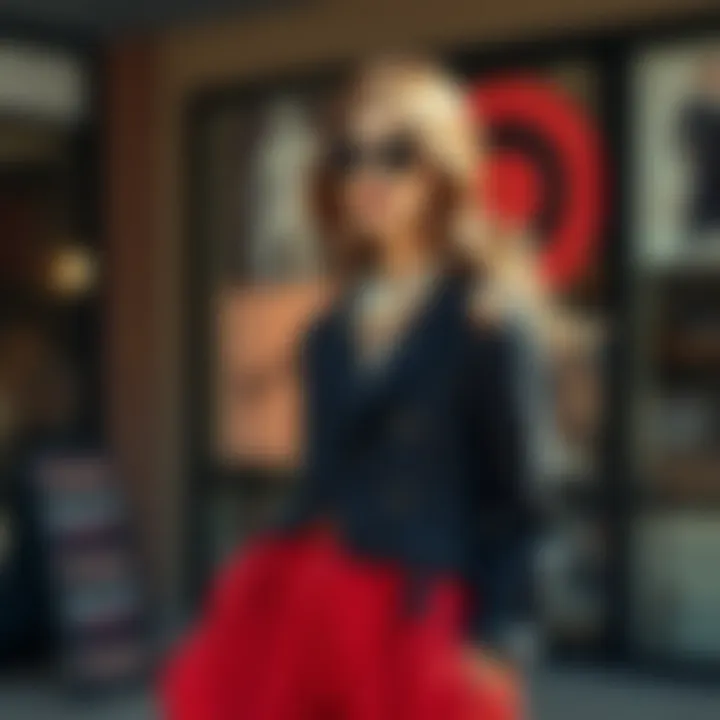 Fashion Ensemble with Accessories Fashion ensemble featuring black linen jacket with accessories