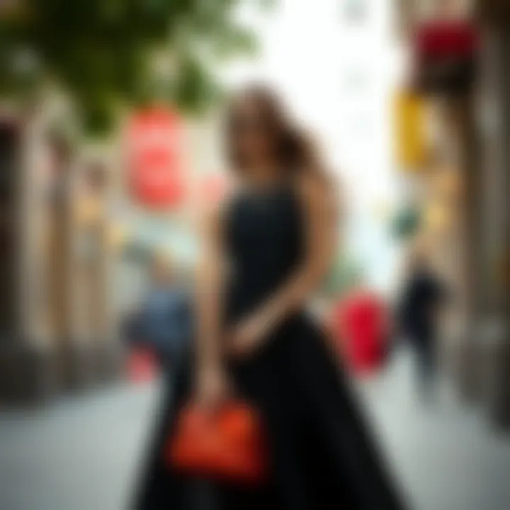 Accessorizing the Black Long Dress: Style Tips Accessories complementing a black long dress