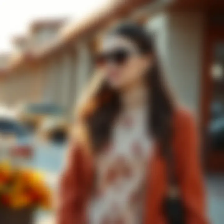 Accessorizing Your Autumn Look Stylish accessories complementing a fall dress