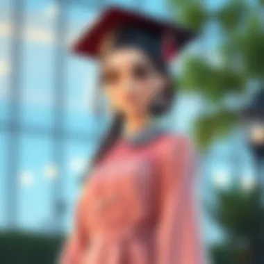 Make a Statement on Your Graduation Day Sophisticated graduation outfit with a statement piece