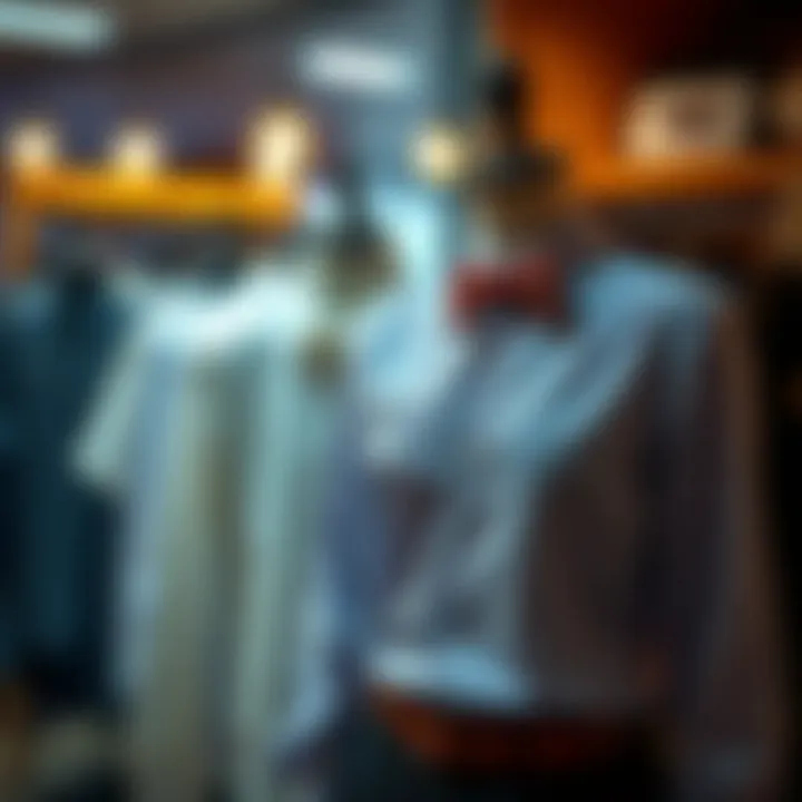 Premium Shirt Collection Overview Showcasing a sophisticated shirt collection