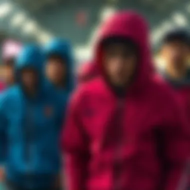 Sport Hoodies in Action: Perfect for Athletes Athletes wearing sport hoodies during activities