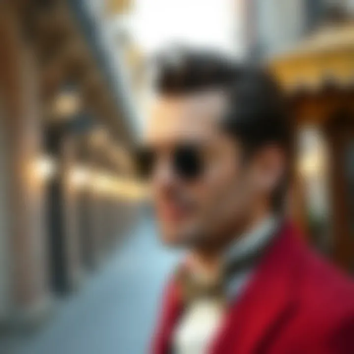 Stylish accessories for groom attire