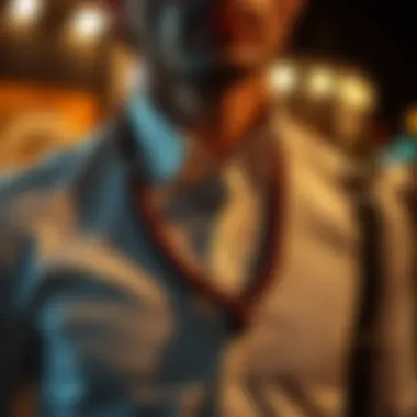 Enhancing Your Look with Elegant Accessories Stylish accessories complementing a wedding shirt