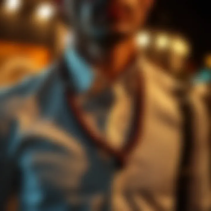 Enhancing Your Look with Elegant Accessories Stylish accessories complementing a wedding shirt