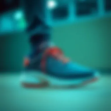 Contemporary Athletic Footwear Stylish athletic footwear showcasing modern design