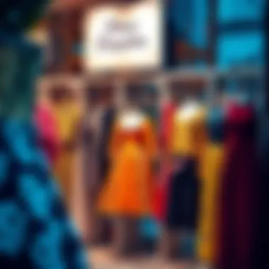 Chic Dress Boutique in Istanbul Stylish boutique in Istanbul showcasing vibrant dresses