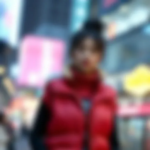 Layered Style with a Puffy Vest Stylish layered outfit featuring a puffy vest