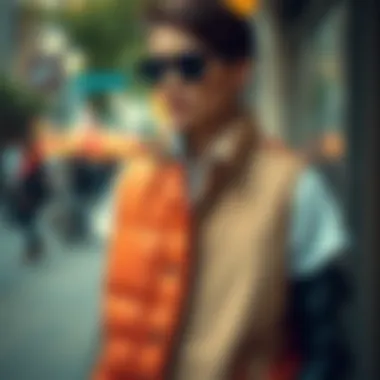 A stylish display of layering techniques with vests