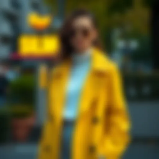 Chic Combinations with Yellow Coats Stylish yellow coat outfit