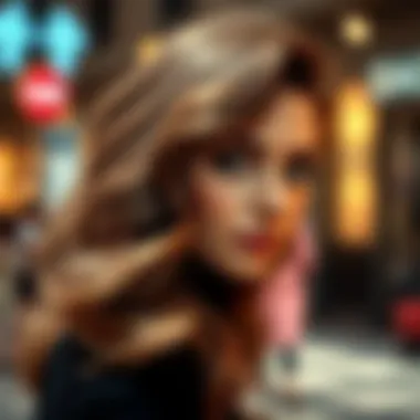 Glamorous Transformation with Water Wave Fön Glamorous hair transformation using water wave fön