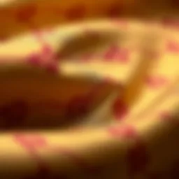 Luxurious fabric showcasing texture