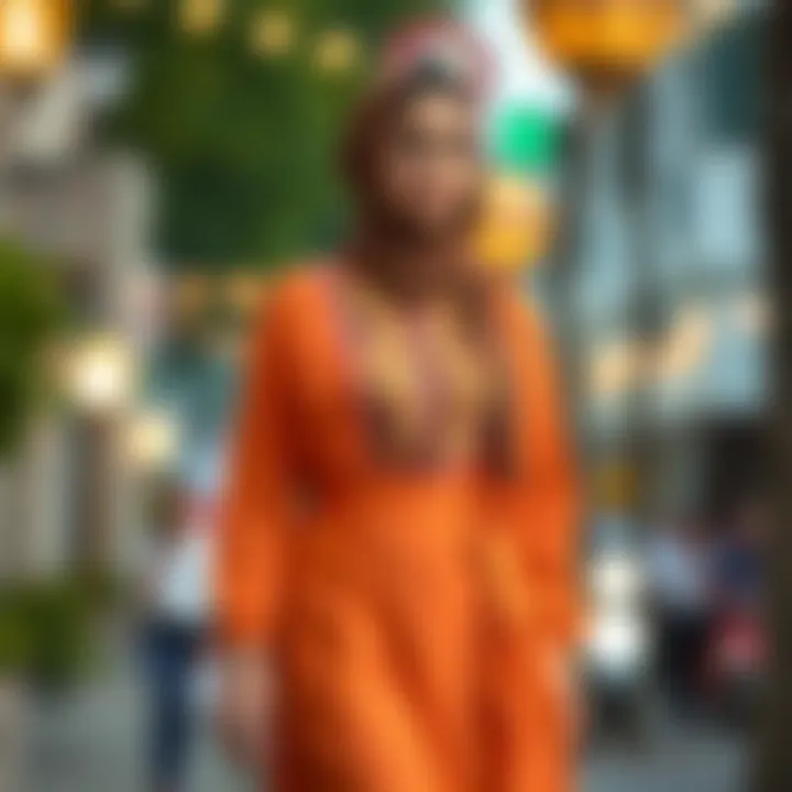 Trendsetting Styles for Every Special Occasion Trendy modest tunic outfit perfect for special occasions