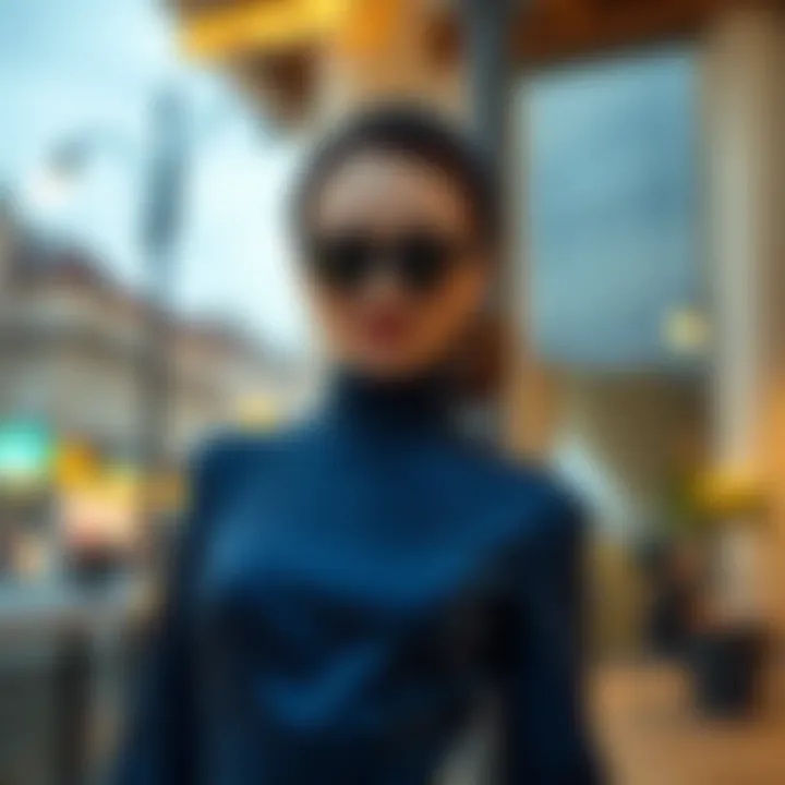 Chic color combinations for modest evening wear