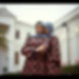 Elegant duo set showcasing modest fashion trends