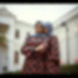 Elegant duo set showcasing modest fashion trends