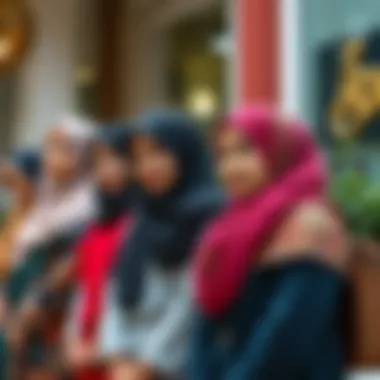 Seasonal Hijab Collection A vibrant collection of seasonal hijab outfits