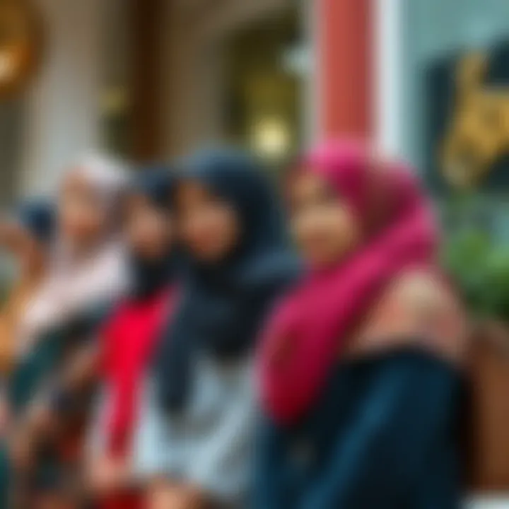 Seasonal Hijab Collection A vibrant collection of seasonal hijab outfits