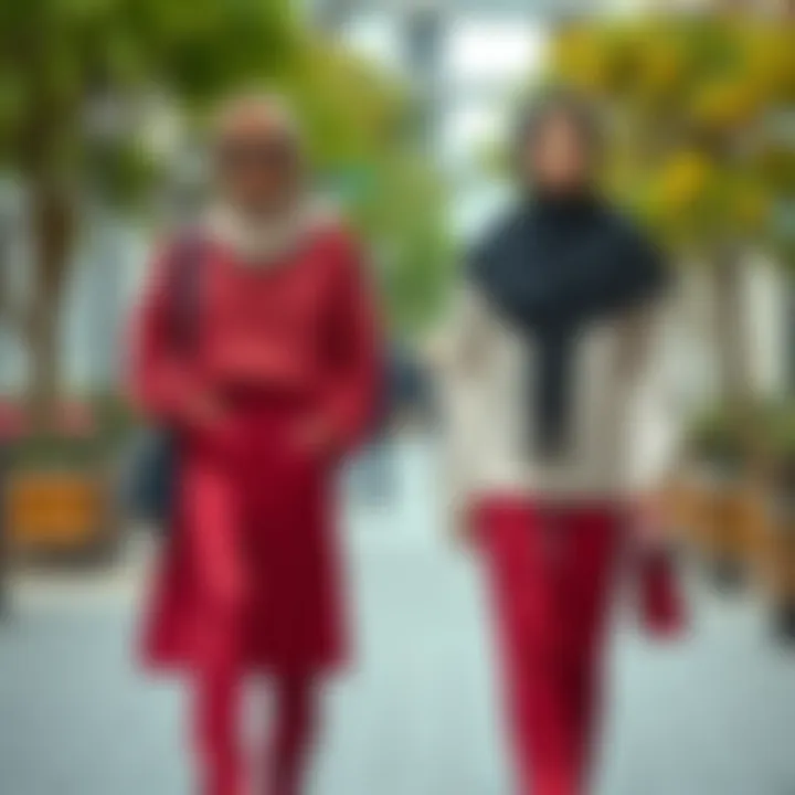 Chic outfit combinations featuring hijab sweaters for special occasions