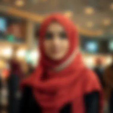 Exploring Elegant Hijab Styles Elegant hijab styles displayed on a digital platform