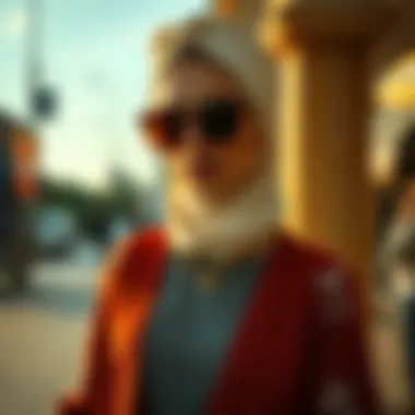 Complementing Modest Fashion with Stylish Accessories Stylish accessories complementing modest fashion