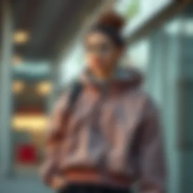 Fashionable Activewear Combination Fashionable modest sports jacket paired with trendy activewear