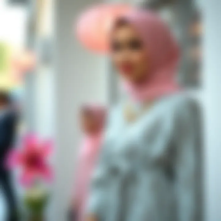 Comfortable yet chic wedding attire for modest fashion