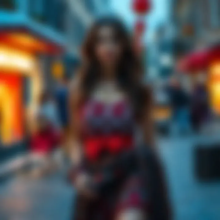 Festive Look with Skirt Festive skirt combination for special events