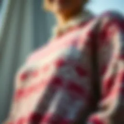 Cozy tiriko sweater showcasing intricate knit patterns