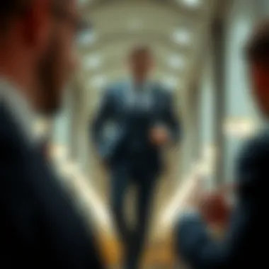 Trendy groom suit fitting