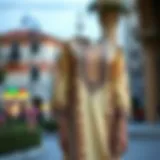 Stylish tunic with intricate patterns