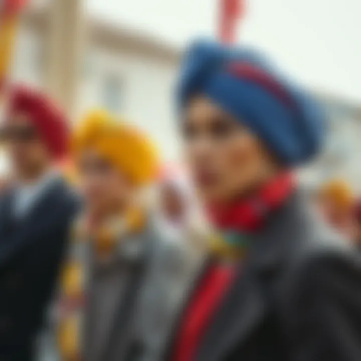 Fashion Fusion: Turkish Turbans in Modern Wardrobes Creative combinations of Turkish turban with modern outfits to inspire fashion enthusiasts