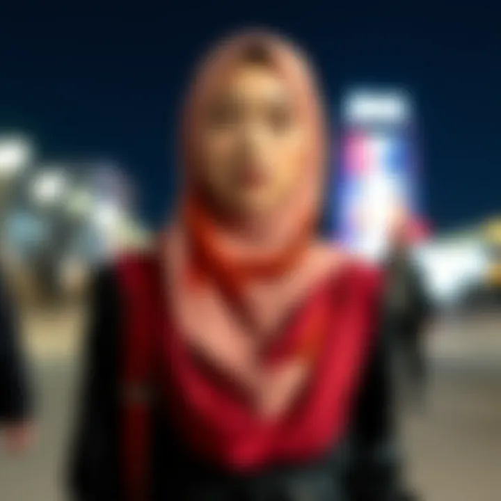 Modern fashion interpretations of jilbab