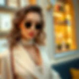 Elegant outfit showcasing the vanilla girl aesthetic