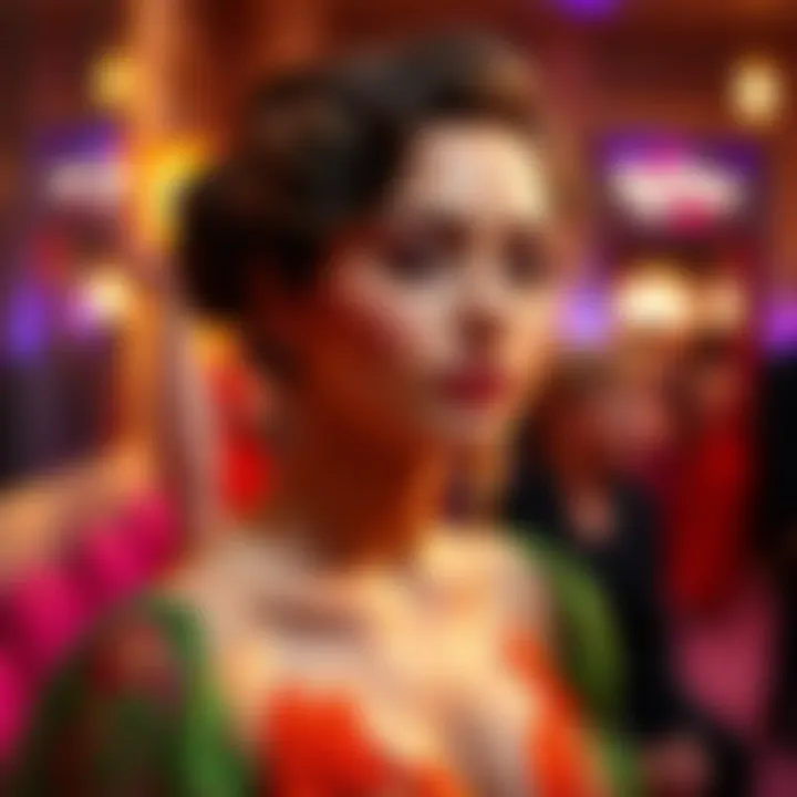 Color Trends of 2020 in Evening Wear Vibrant color palette representing 2020 evening trends