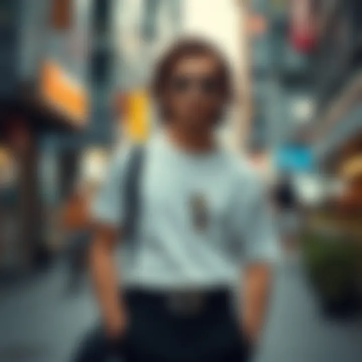 Modern styling examples for collar t-shirts