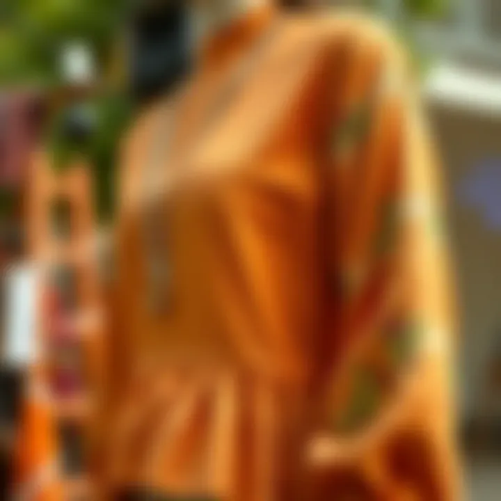 Fabric Choices for Stylish Tunics Fabric selection guide for tunics with chains