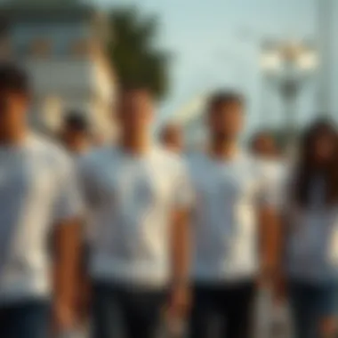Historical Evolution of White T-Shirts Historical evolution of white t-shirts over the decades