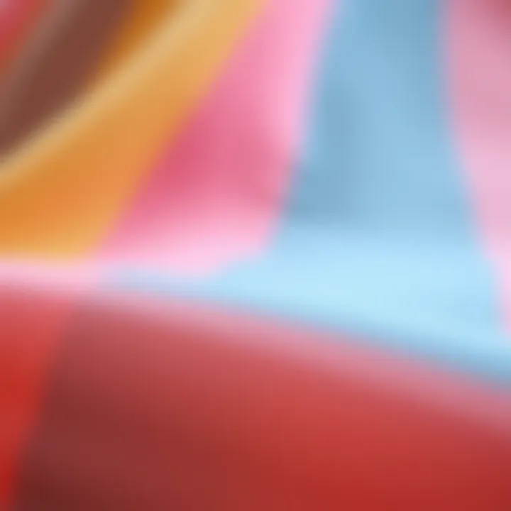 Close-up of fabric texture emphasizing comfort and breathability