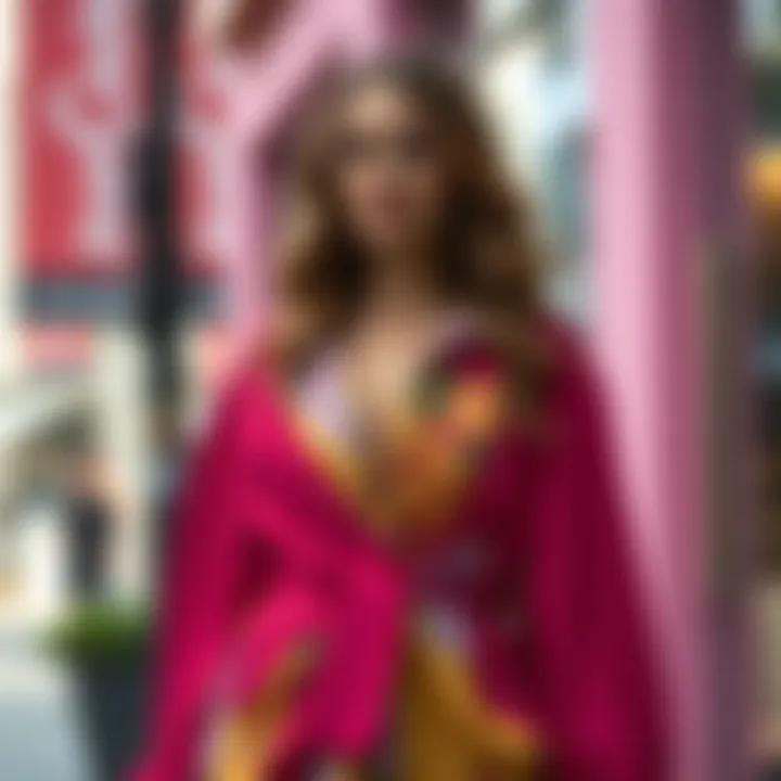 Elegant Summer Coat Design Elegant summer coat design showcasing vibrant colors